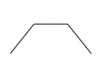 X4 Stabilisator 1,3mm, hinten