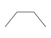X4 Stabilisator 1,4mm, hinten