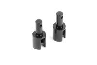 Alu Getriebe Ausgangsadapter CVD BB - SWISS 7075 T6 (2)