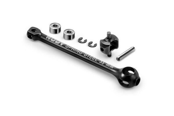 ECS BB Doppelgelenkkardan Set - 53mm - Federstahl