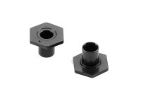 X4 ALU WHEEL HUB - SPRING CLIP - OFFSET +0.5MM (2)
