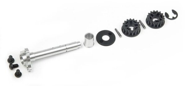 Mittelwelle, Set, solides Alu