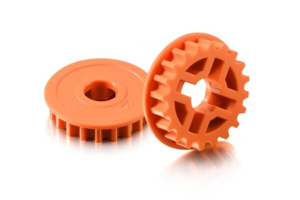 Riemenrad 20Z - Low Friction - Kohlefaser (2)