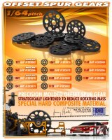 Zahnrad 100Z / 64pitch, hart