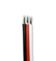 Servokabel (Farben Futaba) 3x0,32mm² 5lfm  weiß-rot-schwarz