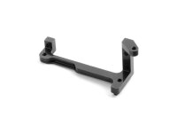 X4F ALU SERVO MOUNT - BLACK - ONE-PIECE - SWISS 7075 T6