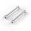Top-Deck-Befestigung, hinten, Alu