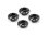 XLP ALU SHOCK SPRING RETAINING COLLAR - BLACK (4)