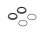 XLP2 ALU SHOCK ADJUSTABLE NUT - BLACK (2)