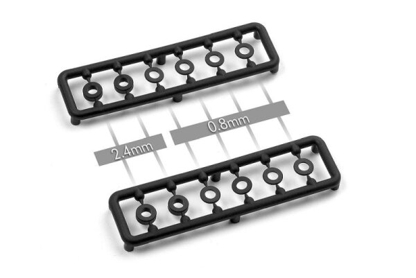 Unterlegscheiben für Aluminium Dämpfer, Kunststoff