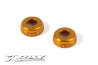 Alu Kappe für Dämpfer #308322 Orange