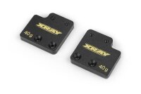 Short LIPO Zusatzgewichte für Chassisbalance 40g (2)