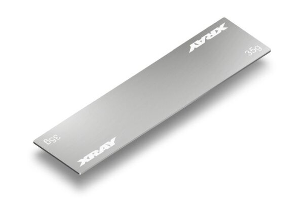 Stahlgewicht für Slim Akku Pack 35g rostfrei