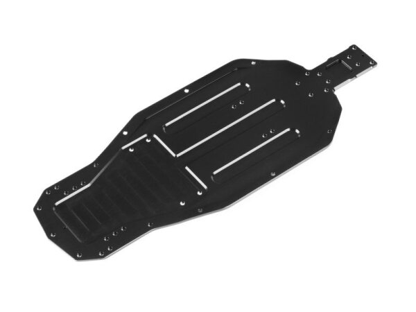 XB223 ALU CHASSIS WITH BENT SIDES - SWISS 7075 T6 - 2.5MM