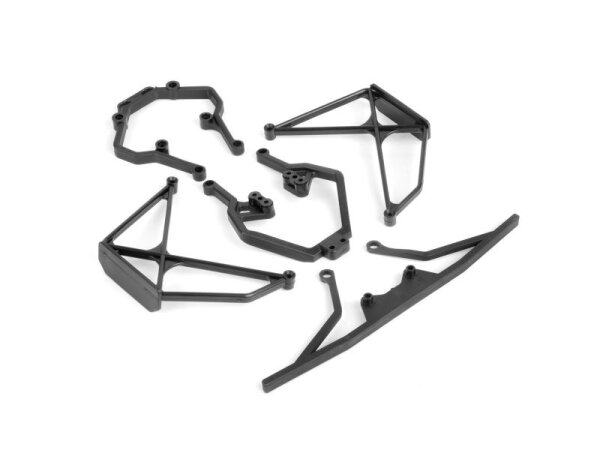 SCX Composite v&h Rammer Strebe + Side Guards (2+1+2)