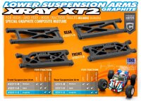 SLVR XT2 Composite Querlenker vorne unten Kohlefaser