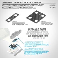 CARBON PLATE FOR  FRONT LOWER ARM MOUNT 1MM