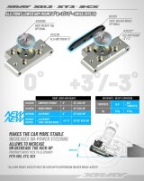 ALU FRONT LOWER ARM MOUNT 0° - SWISS 7075 T6