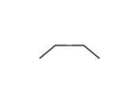 XB2 ANTI-ROLL BAR FRONT FOR BRIDGE UPPER DECK - 1.3 MM