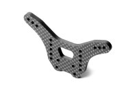 XB2´20 Kohlefaser Dämpferbrücke, LCG, hinten 4.0mm