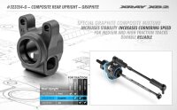 Composite Radträger hinten - Kohlefaser