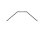 XB2 ANTI-ROLL BAR REAR - SHORT - 1.6 MM
