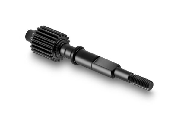 Alu 3-Pad Top Shaft 20 Zähne LCG SWISS 7075 T6, Hard Coated