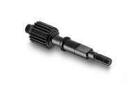 Alu 2-Pad Top Shaft 20 Zähne LCG SWISS 7075 T6, Hard Coated