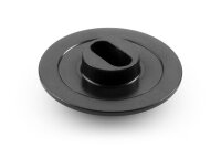Alu 2-Pad Kupplungsplatte mit Adapter LCG Hard coated