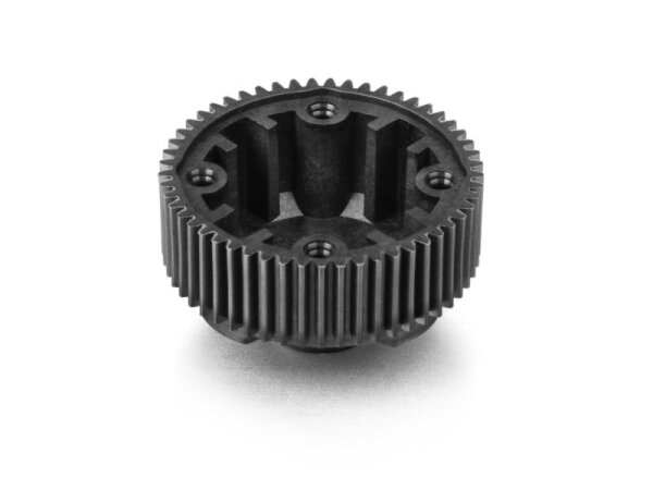 COMPOSITE GEAR DIFFERENTIAL CASE WITH PULLEY 53T LCG NARROW