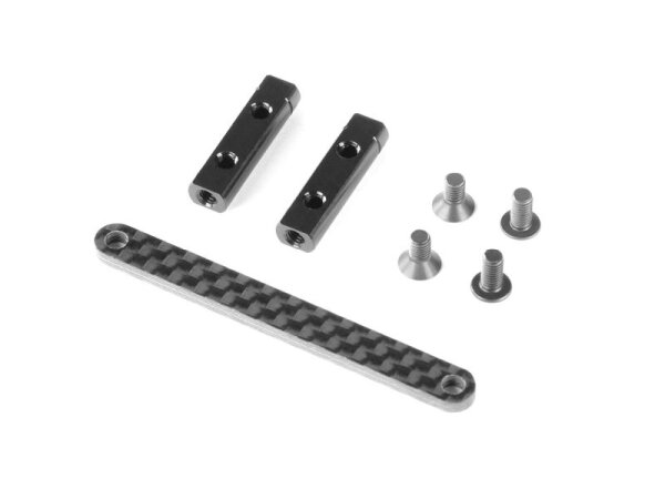 Alu Servohalter & Graphite Brücke