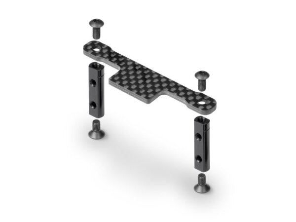 XB224 Alu Servo Holders & Graphite Bridge
