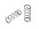 FRONT SPRING-SET L=49MM - 2 DOTS (2)