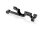 Alu Bulkhead vorne unten - schwarz - SWISS 7075 T6 links