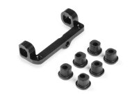 ALU UPPER ARM HOLDER -  RIGHT - BLACK - SWISS 7075 T6 - SET