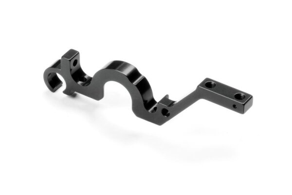 Alu Bulkhead hinten unten links, schwarz - SWISS 7075 T6