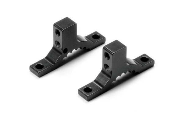 Aluhalter hinten oben, schwarz -SWISS 7075 T6 (L+R)