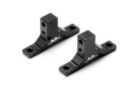 Aluhalter hinten oben, schwarz -SWISS 7075 T6 (L+R)