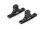 Aluhalter hinten oben, schwarz -SWISS 7075 T6 (L+R)