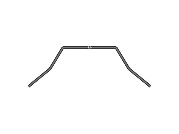 ANTI-ROLL BAR FOR BALL-BEARINGS - REAR 2.0 MM