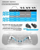 ANTI-ROLL BAR FOR BALL-BEARINGS - REAR 2.2 MM