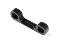 ALU REAR LOWER 1-PIECE SUSPENSION HOLDER FRONT BLACK RF