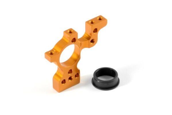 Alu 2-Gang Halter / Bulkhead - ORANGE