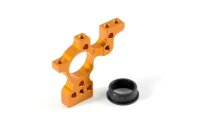 Alu 2-Gang Halter / Bulkhead - ORANGE
