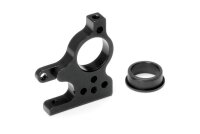 Alu 2-Gang Halter Multi Flex, schwarz - SWISS 7075 T6 Set