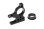 Alu 2-Gang Halter Multi Flex, schwarz - SWISS 7075 T6 Set