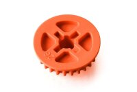 Riemenrad 26Z Low Friction für Mittelwelle seitlich Graphite