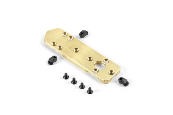 Messing Chassisgewich vorne 60G V2