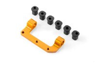 Halter für Querlenker oben rechts Aluminium Set