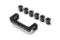 Halter für Querlenker oben rechts Aluminium Set